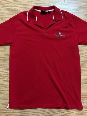 Y2K 2000s NCAA OSU Ohio State Buckeyes Polo Shirt Men’s Large J2 Sports